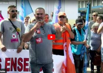 « Le rassemblement national est un complice de ceux qui nous massacrent depuis 30 ans » Olivier Mateu