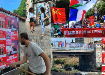 Pour la paix et les salaires, contre le fascisme, les communistes en campagne : l’actu des candidats PRCF aux législatives anticipés, les mobilisations antifascistes.