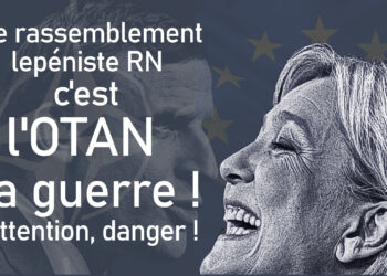 Le rassemblement lepéniste RN c’est l’OTAN et c’est la guerre. #legislatives2024