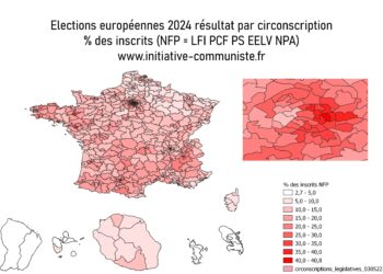 Les résultats des élections européennes, nationaux et par circonscription, les enseignements pour les législatives