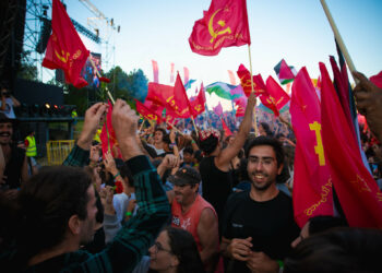 Le PRCF et la JRCF en délégation à la fête de l’Avante à Lisbonne !