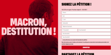 La pétition pour la destitution de Macron atteint déjà 150 00 signatures tandis que s&rsquo;organisent les manifestations du 7 septembre. [ #MacronDestitution ]