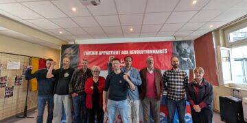 20 ans du PRCF : émotions et détermination, mobilisation fraternelle, unitaire, internationaliste et combative démontrant le succès de la dynamique communiste.