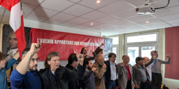 20 ans du PRCF : émotions et détermination, mobilisation fraternelle, unitaire, internationaliste et combative démontrant le succès de la dynamique communiste.