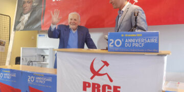 20 ans du PRCF : émotions et détermination, mobilisation fraternelle, unitaire, internationaliste et combative démontrant le succès de la dynamique communiste.