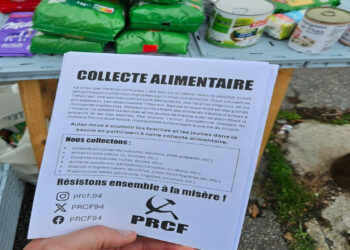 Contre la faim : les communistes mobilisés pour la solidarité avec des collectes alimentaires