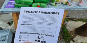 Contre la faim : les communistes mobilisés pour la solidarité avec des collectes alimentaires