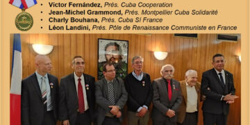 Cuba honore Léon Landini et le PRCF de la médaille de l&rsquo;amitié pour leur solidarité avec le peuple cubain et sa révolution