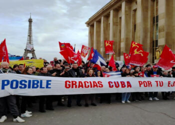 « Nous intensifierons la lutte pour la levée totale et inconditionnelle du blocus qui entrave le développement de Cuba et génère des pénuries et des souffrances pour son peuple » la déclaration européenne de Paris