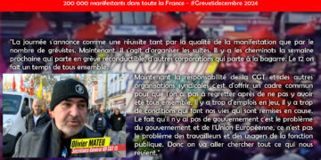 La puissante grève des fonctionnaires, un appel au tous ensemble en même temps pour faire primer les besoins populaires sur les diktats des milliardaires et de leurs guerres