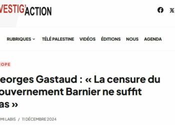 Investigaction : Georges Gastaud revient sur la crise politique en France et les dynamiques des luttes des peuples, de la lutte des classe.
