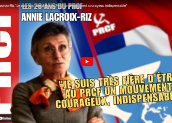 L’entretien avec Annie Lacroix-Riz : « Je suis très fière d’être au PRCF, un mouvement courageux, indispensable »