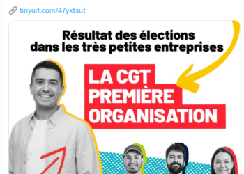 La CGT en tête, les élections professionnelles des TPE démontrent la nécessité d’un syndicalisme de classe, à l’opposé de la CFDT CES