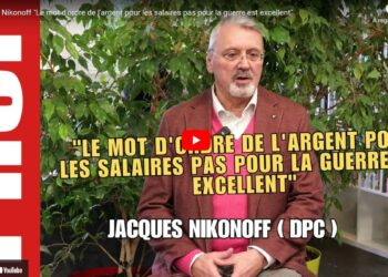 Jacques Nikonoff: « Le mot d’ordre de l’argent pour les salaires pas pour la guerre est excellent »