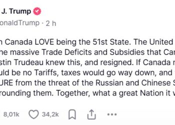 Trump menace le Canada et le Groenland d’annexion, le Panama de colonisation. Trump un pacificateur ? La grande illusion