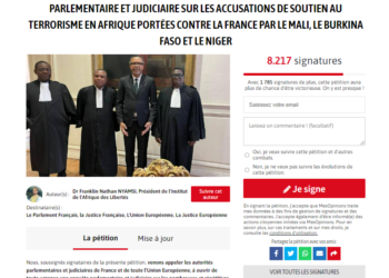 Une pétition lancée pour faire la lumière sur les accusations de soutien au terrorisme en Afrique portées contre la France par le Mali, le Burkina Faso et le Niger.