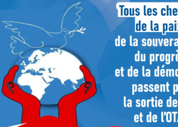 Tous les chemins de la paix, de la souveraineté, du progrès et de la démocratie passent par la sortie de l&rsquo;UE et de l’OTAN [ PRCF Pardem DPC RPS-FIERS  JRCF]