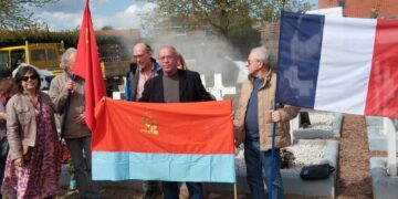 Marles-les-Mines : l&rsquo;hommage aux Soviétiques morts en France pour nous libérer du fascisme