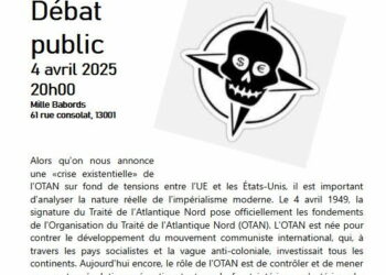 4 avril, Marseille débat pour la sortie de l’OTAN et se libérer des cages de l’impérialisme [ PRCF – FUIQP – Supernova]