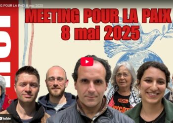 Pour la paix : les prises de paroles du meeting du 8 mai 2025 à Paris
