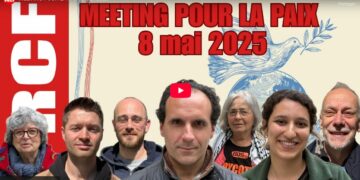 Pour la paix : les prises de paroles du meeting du 8 mai 2025 à Paris
