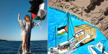 La flottille pour Gaza approche des eaux territoriales palestiniennes, pour briser le siège et faire entrer l&rsquo;aide humanitaire