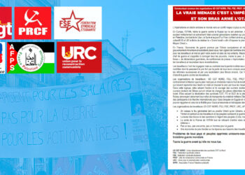 La vraie menace c’est l’impérialisme et son bras armé l’OTAN – Communiqué commun [ UD CGT 59, FSU, FSE, PRCF, AFPS, URC…]
