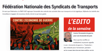 Le PRCF salue la prise de position de la CGT Transports : une voix syndicale importante contre l’économie de guerre et pour la paix