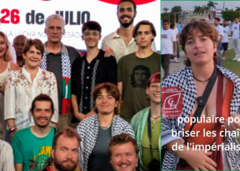 Pour le 26 juillet, notre délégation des JRCF à Cuba, au coté de Miguel Diaz Canel, du peuple cubain et de sa révolution avec les brigades internationales ! [vidéo]