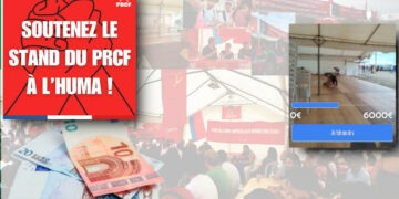 Financement participatif : participez à la cagnotte pour le stand communiste à la fête de l’Humanité 2025  [2800 € / 6000€]