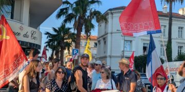 A Saint Raphaël le maire démonte le monument aux héros de la résistance communiste, le PRCF leur rend hommage !