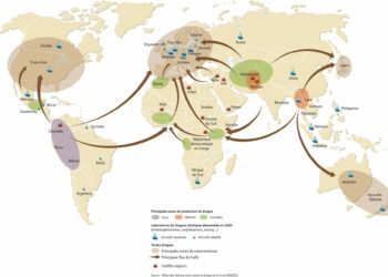 Comment les USA utilisent leur trafic de drogue pour attaquer le Venezuela.