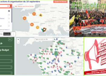 10 septembre dans la rue :  des tracts et des slogans pour mobiliser et gagner. La carte des 600 actions et manifestations près de chez vous [ #10sept #10septembre]