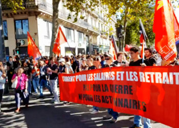 + d’1 million dans la rue en grève : Paix, salaires emplois, hopitaux, écoles… Dégageons Macron et le budget de misère et de guerre dicté par l’UE OTAN