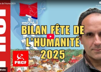 Avec Fadi Kassem et les militants en action, le PRCF montre la dynamique communiste à la fête de l’Humanité
