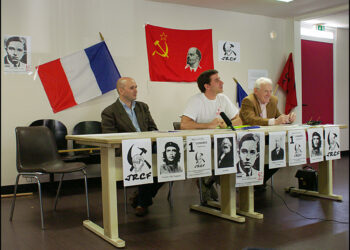 Léon Landini et la fondation de la JRCF en 2007, le fil rouge de la jeunesse communiste.