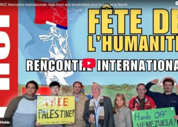 Avec le PRCF, Rencontre Internationale, faire front anti impérialiste pour la paix et la liberté
