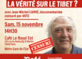[Censuré par ARTE !] Peut-on dire la vérité sur le Tibet ? [café marxiste – Paris – 15 novembre]