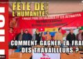 Ensemble, Fadi Kassem, Mathieu Bolle-Reddat, Berenger Cernon, Jean Michel Toulouse … explorent comment faire gagner la Frances des travailleurs face à Macron, l’UE et l’OTAN.  [Fête de l’Humanité 2025