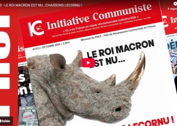 Le roi Macron est nu… par Vincent Flament [ Achetez Initiative Communiste, abonnez vous ! ]