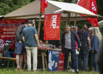 Le DKP aide à la solidarité humanitaire avec Cuba ? frappé par le blocus américain, la banque GLS veut fermer ses comptes.