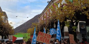 Tessin : les lycéens suisses font grève pour la Palestine à l’initiative des jeunes communistes