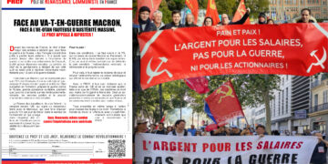 Face au va-t-en-guerre Macron, face à l’UE-OTAN fauteuse d’austérité massive, LE PRCF APPELLE À RIPOSTER !