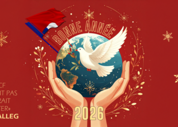 Meilleurs vœux 2026 : et la lutte continue ! [ #BonneAnnée2026 #VoeuxPRCF #VoeuxCommunistes #2026PourLaPaix]