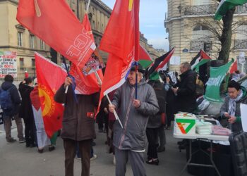 Le PRCF mobilisé à Paris avec l&rsquo;UJFP contre la proposition de loi Yadan et pour la liberté d&rsquo;expression