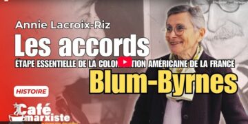 Café Marxiste : La colonisation américaine en France : la conférence d&rsquo;Annie Lacroix-Riz [vidéo]