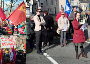 Mobilisation féministe, mobilisation pour la paix, mobilisation antifasciste : le PRCF partout en action !