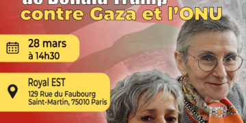 [28 mars Paris ] Rafaëlle Maison : Le « Conseil de la paix » de Trump contre Gaza et l&rsquo;ONU [ Café Marxiste ]