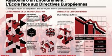 Vingt ans de « compétences »euro-imposées contre l&rsquo;école républicaine : anatomie d&rsquo;un effondrement programmé
