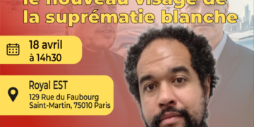 Le technofascisme, nouveau visage de la suprématie blanche – Conférence de Norman Ajari [18 avril – Paris – 14h30 – Café Marxiste